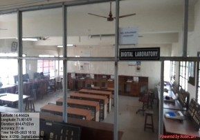 Digital Laboratory, seen from the corridor