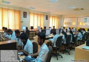 Design Automation Laboratory, students at workstations
