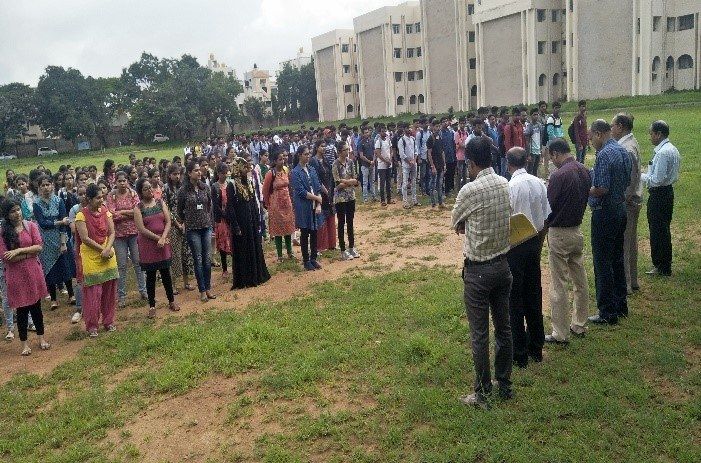 Youth Red Cross Wing activity at BIET