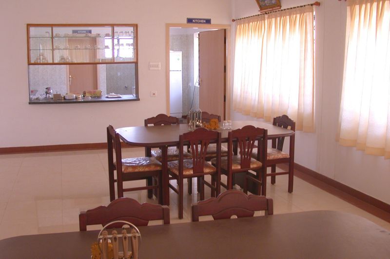 Alumni Guest House dining hall