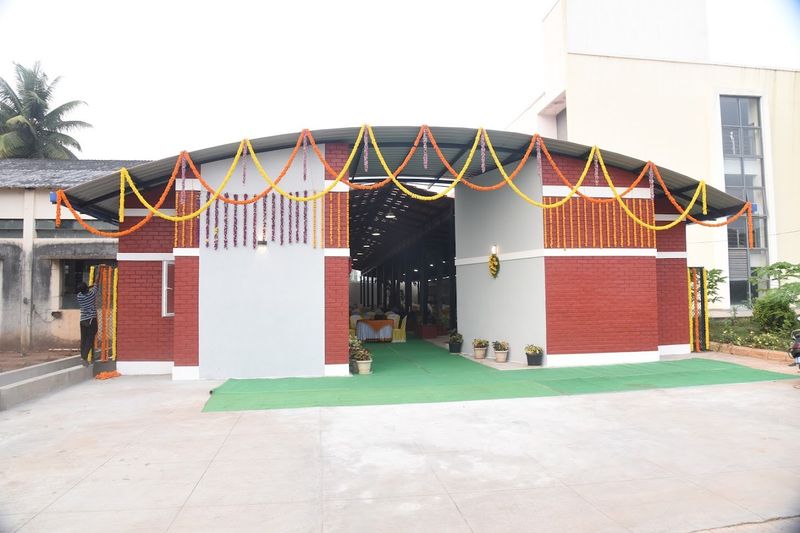 The college canteen