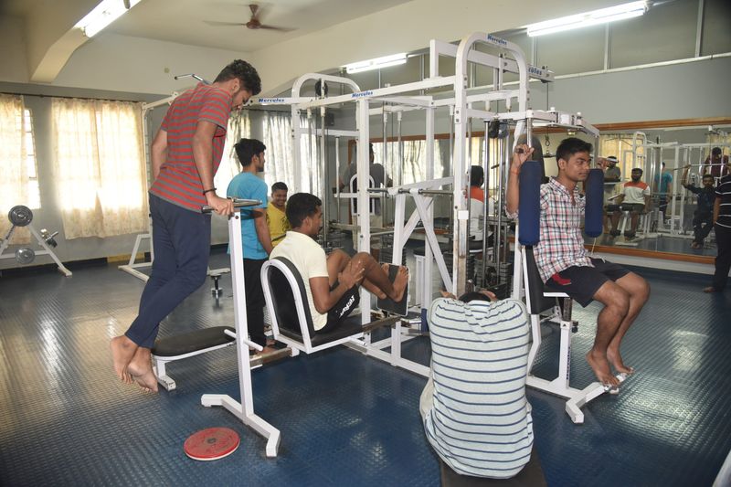 The multi gym on campus