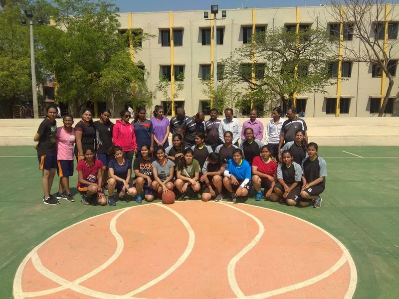 The women's basketball team