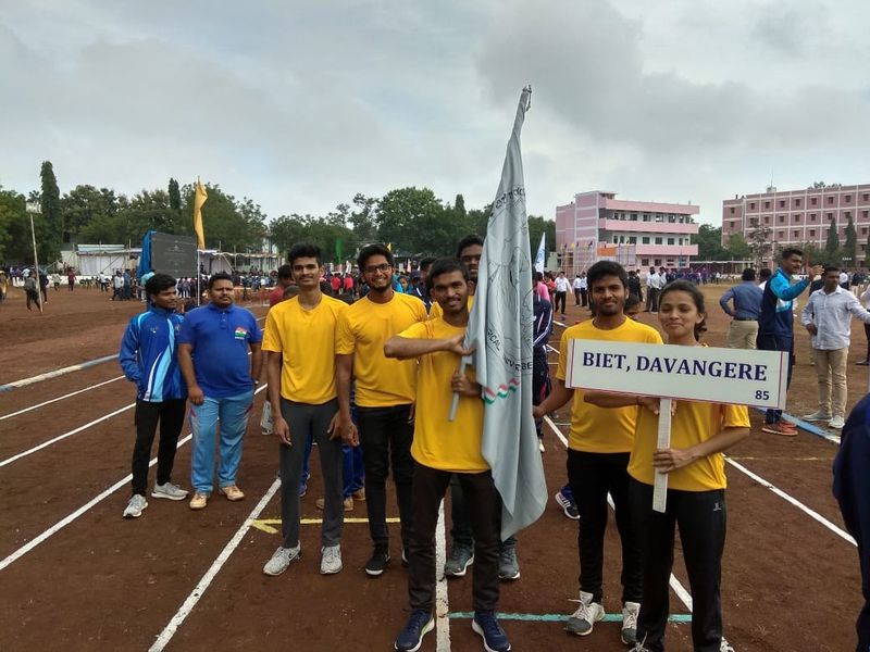 Competing in athletics