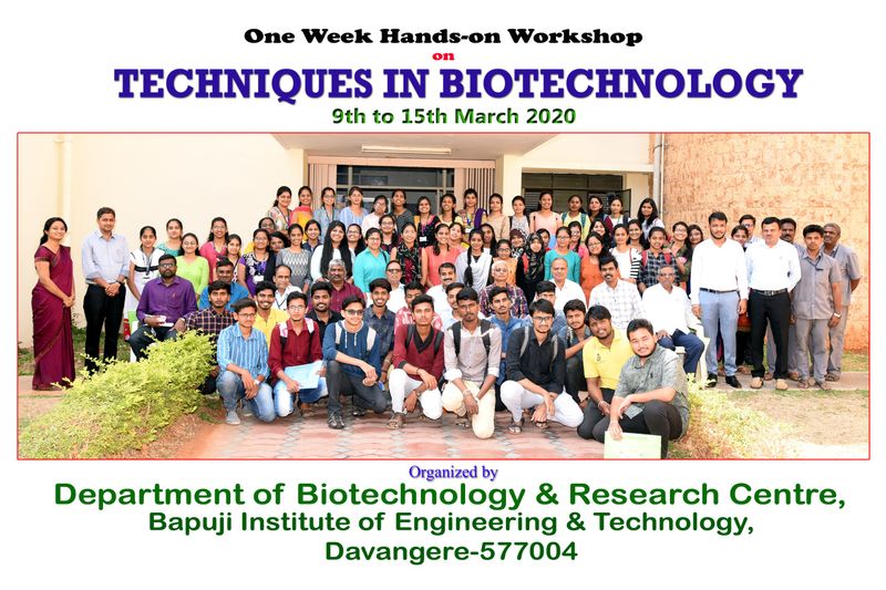 In the Biotechnology department