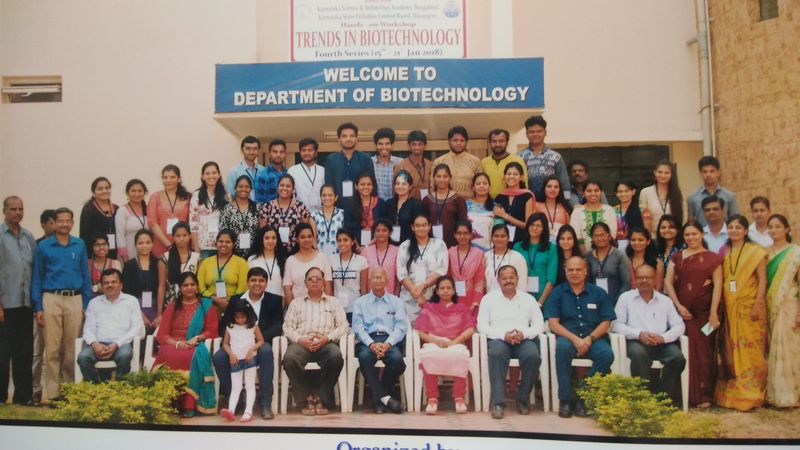 In the Biotechnology department