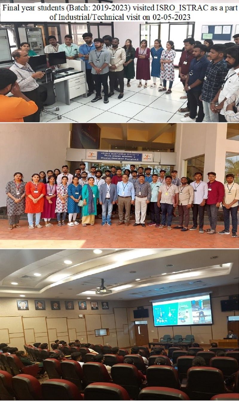 Isro istrac visit on 02 05 2023