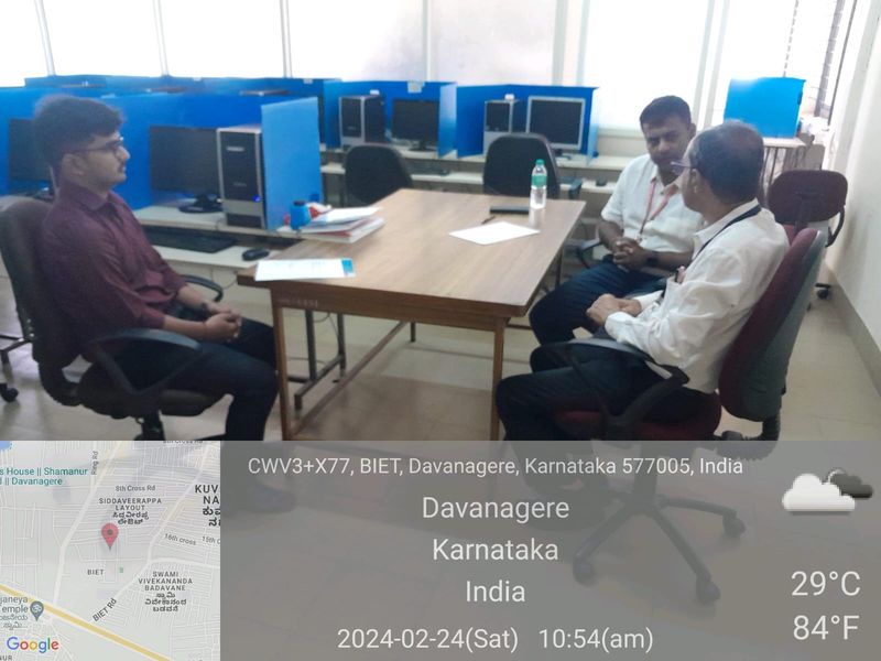 In the Master of Computer Applications department