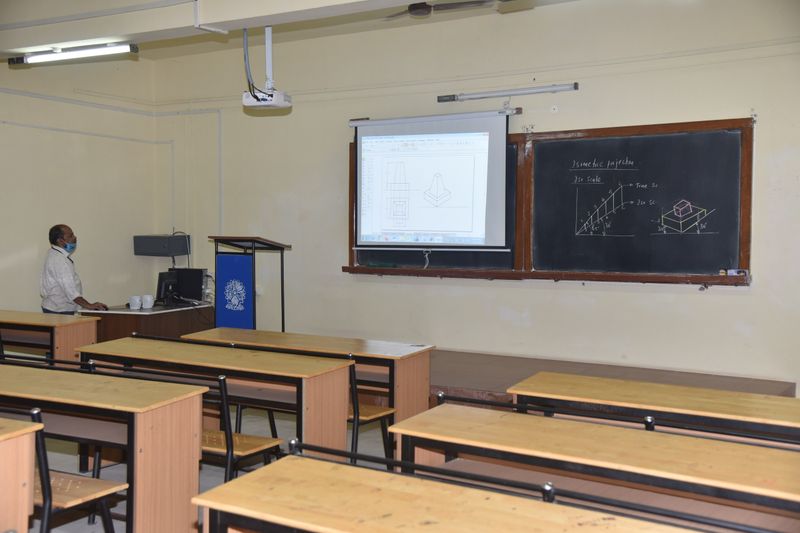 In the Mechanical Engineering department