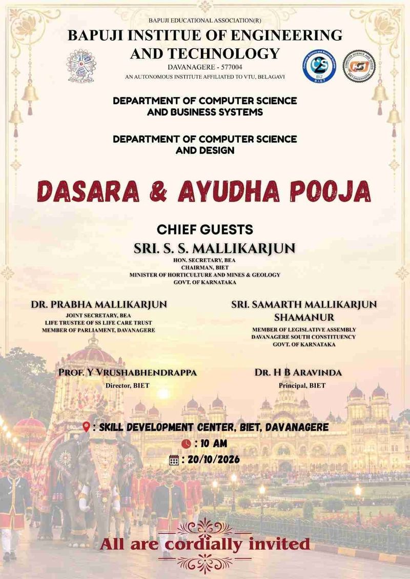 DASARA & AYUDHA POOJA