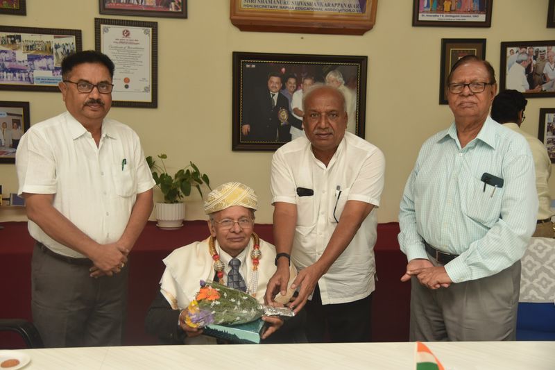 Dr. K. Chidananda Gowda at BIET