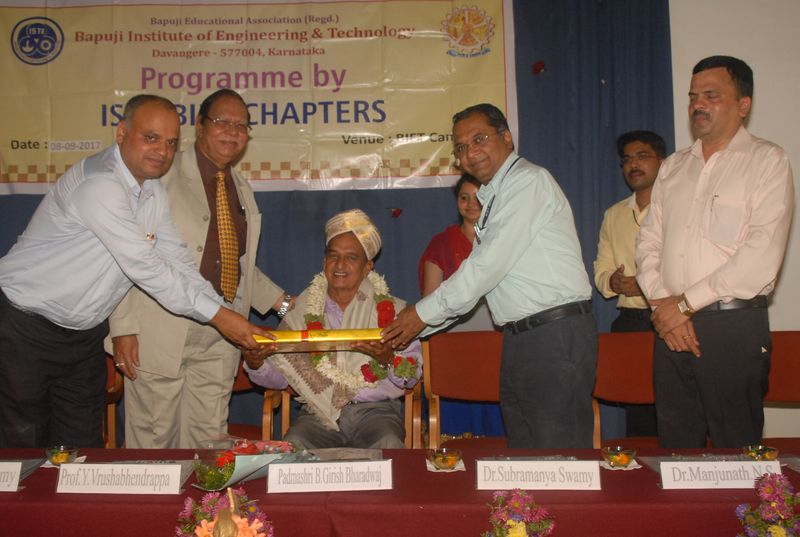Dr. Girish Bharadwaj at BIET