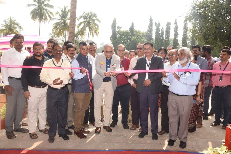 The ISRO team at BIET