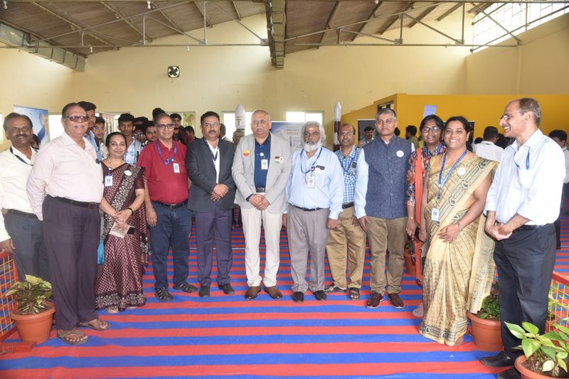 The ISRO team at BIET
