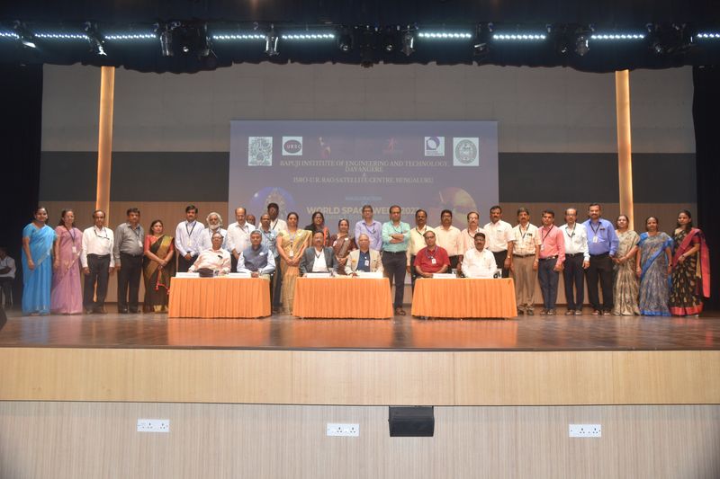 The ISRO team at BIET